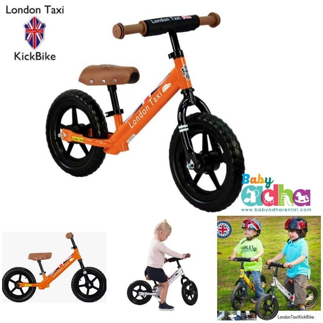 BIKE LONDON TAXI KICKBIKE ORANGE