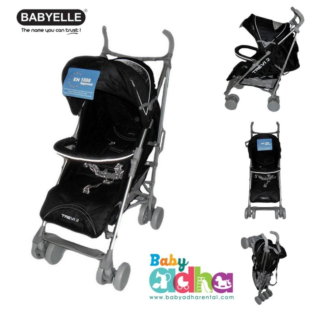 STROLLER BABYELLE TREVI BLACK