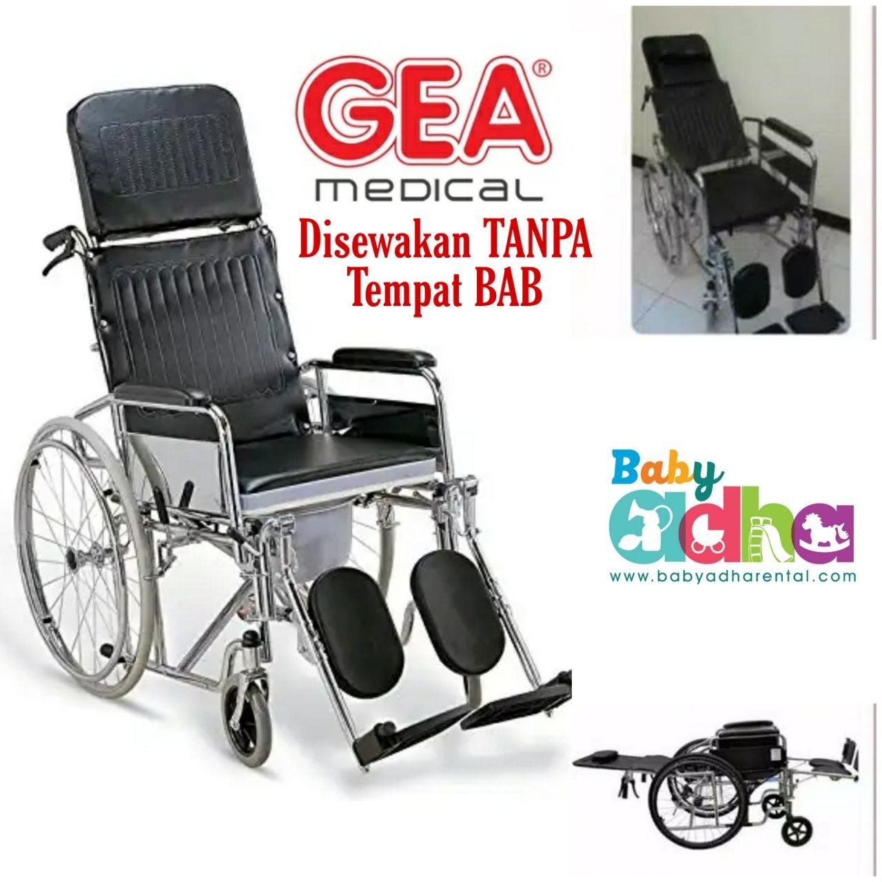 KURSI RODA GEA FS 609 GC (MM)