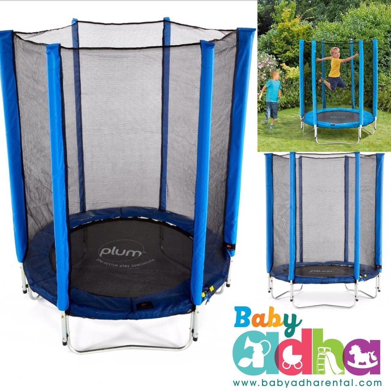 TRAMPOLINE PLUM JUNIOR ENCLOSURE 2