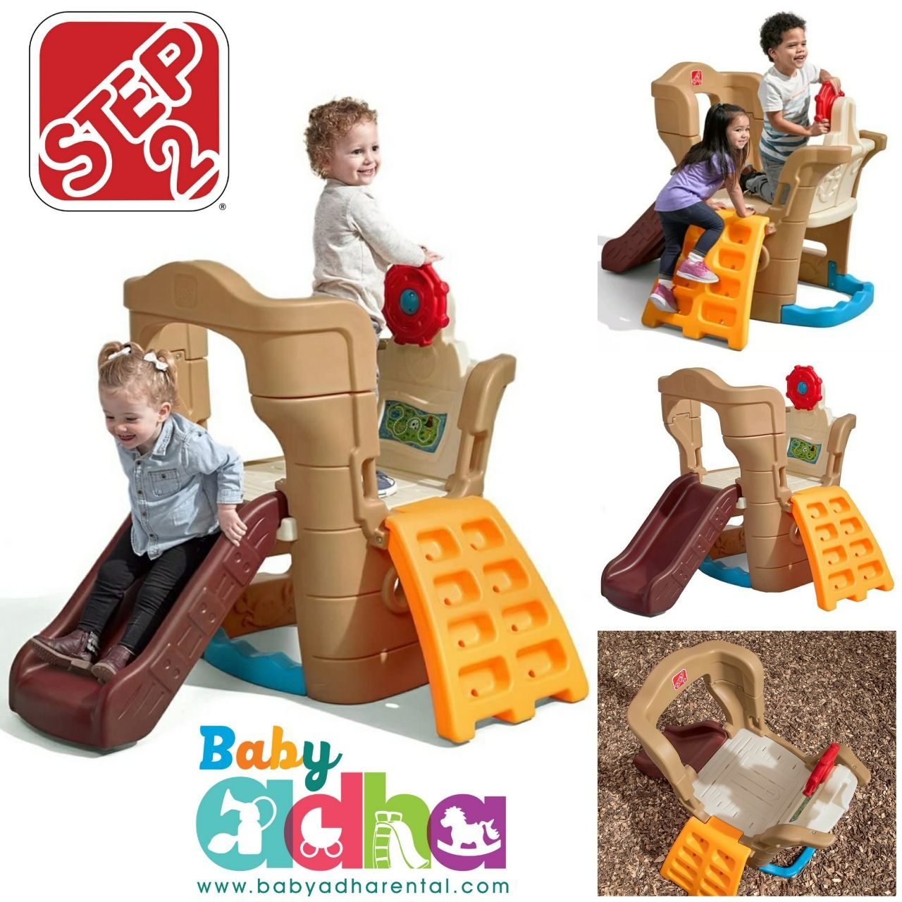 SNS STEP2 PIRATE COVE N SLIDE