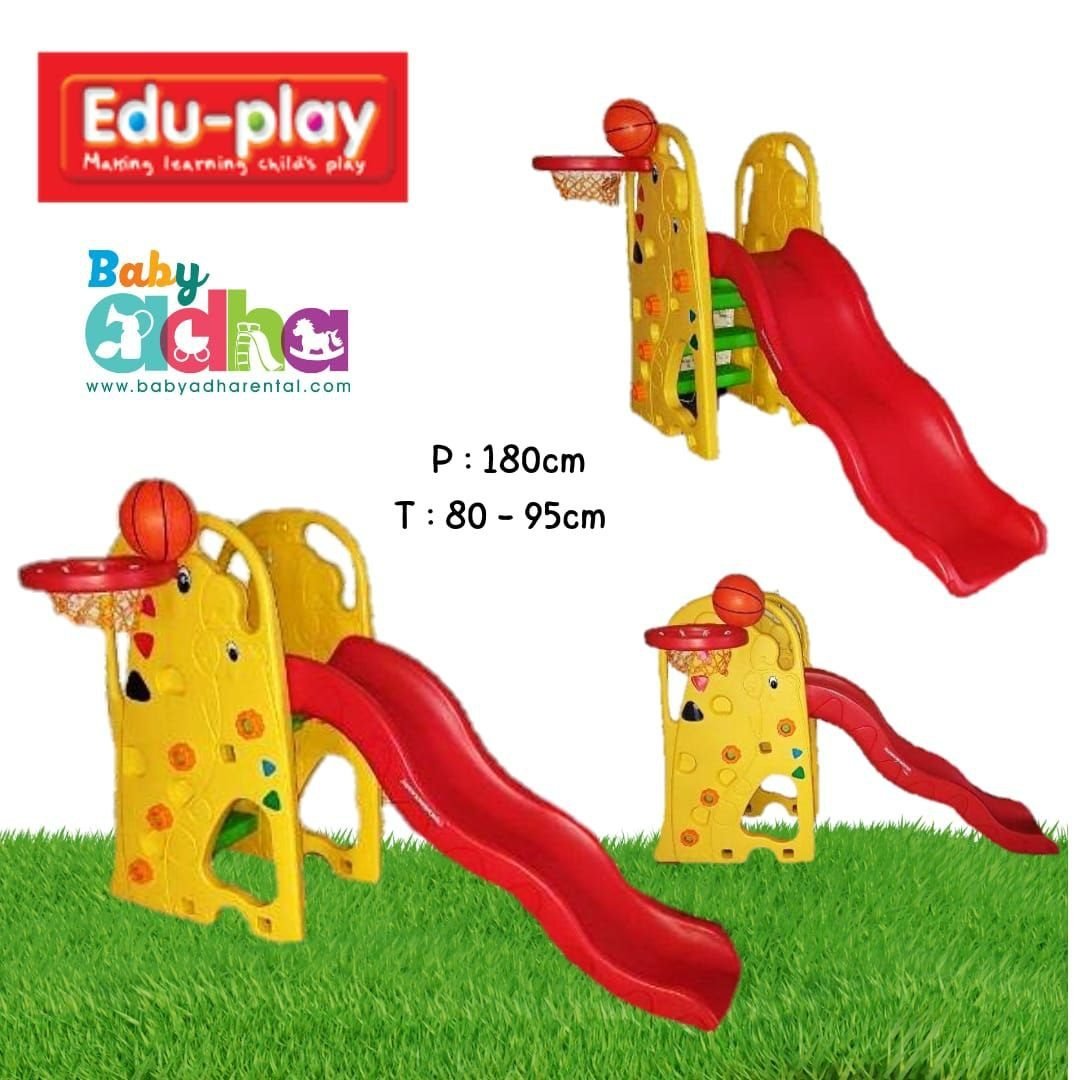 SNS EDUPLAY RABBIT SINGLE SLIDE RED