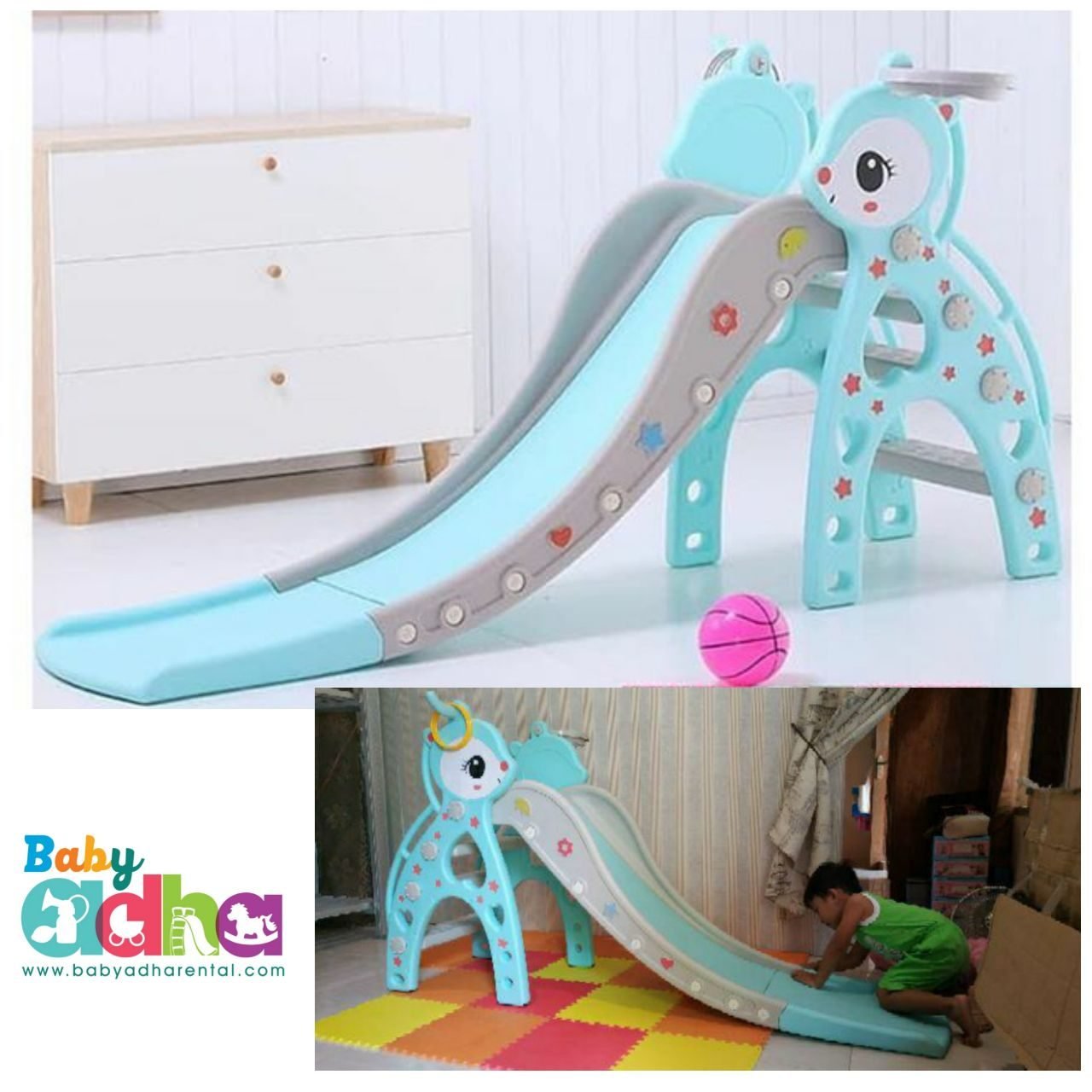 SNS BENICIO TOYS FOX SINGLE SLIDE LARGE