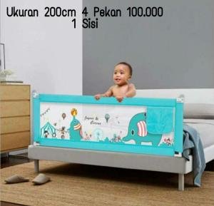 BENICIO BEDRAIL BLUE 200 CM