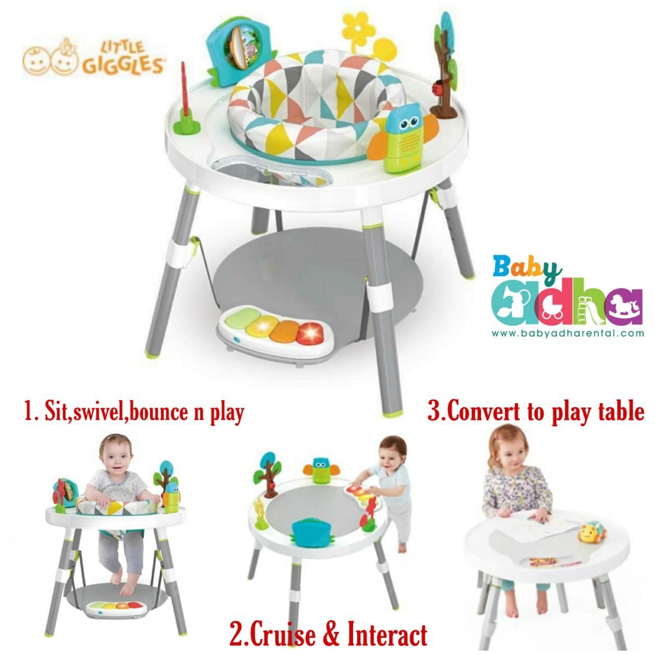 AC LITTLE GIGGLES 3 IN 1 JUMPER