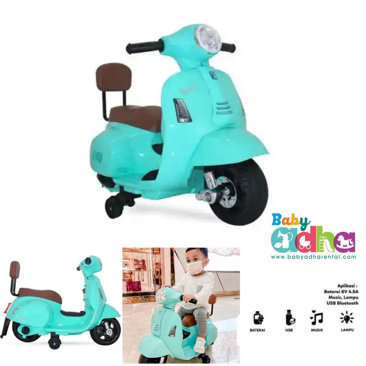 AT PMB VESPA TOSCA SMALL SIZE