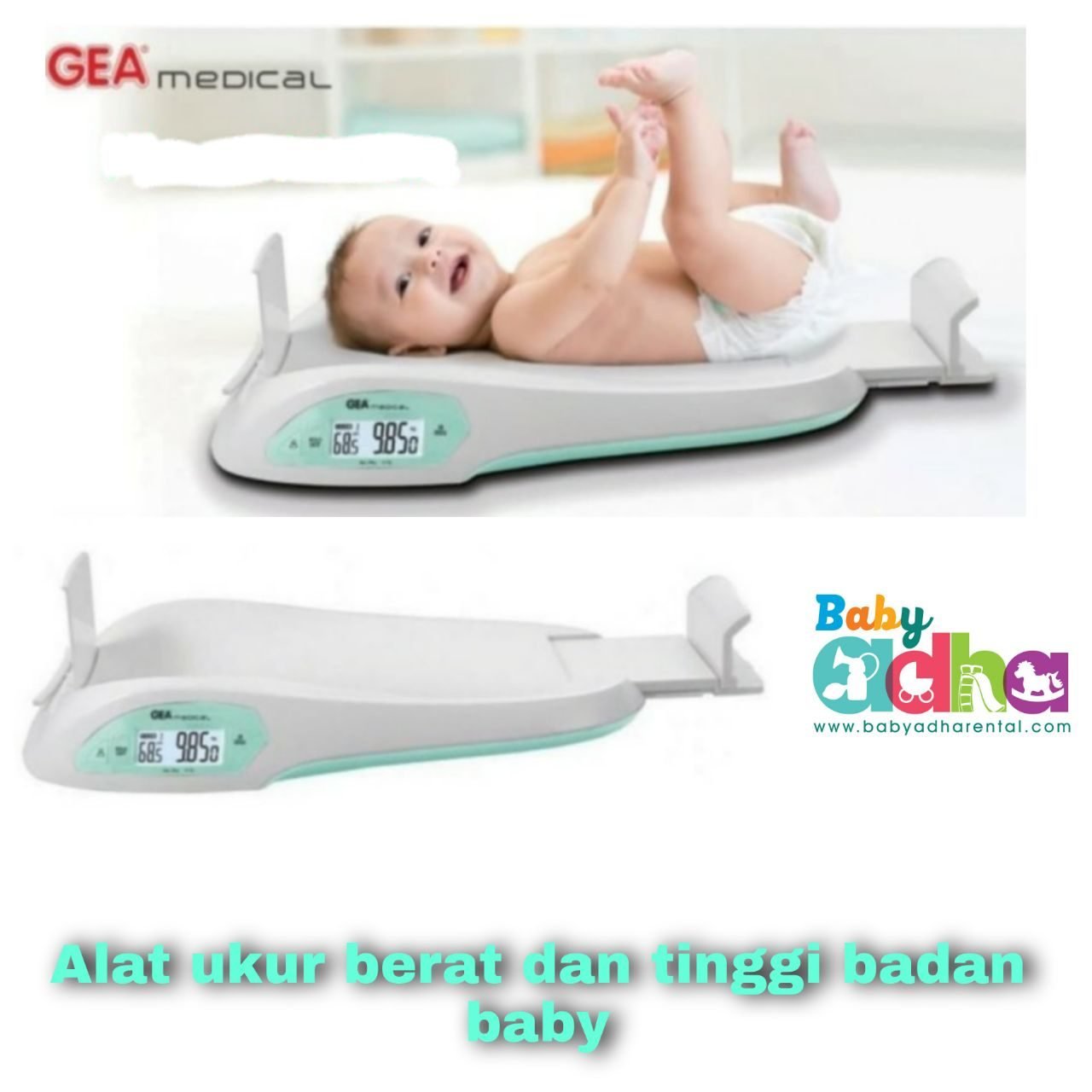 GEA TIMBANGAN DIGITAL BABY TOSCA