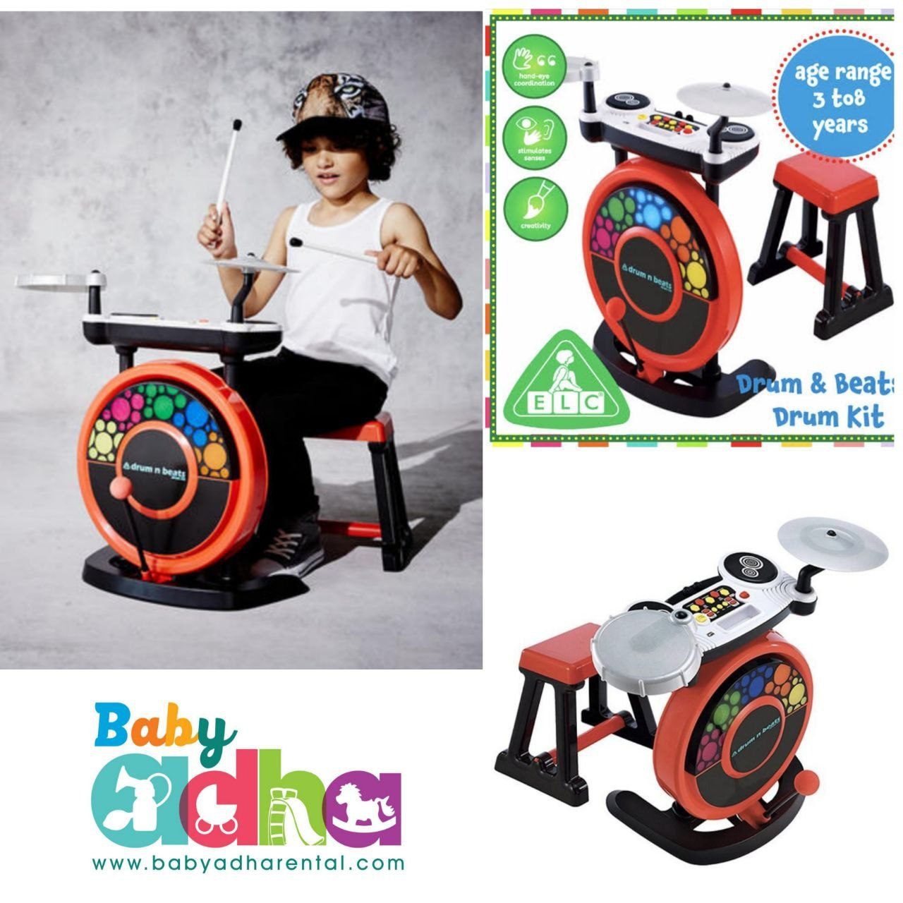 ELC DRUM N BEATS DRUM KIT