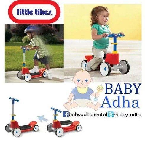 RIDE ON LITTLE TIKES 2 IN 1 SCOOTER
