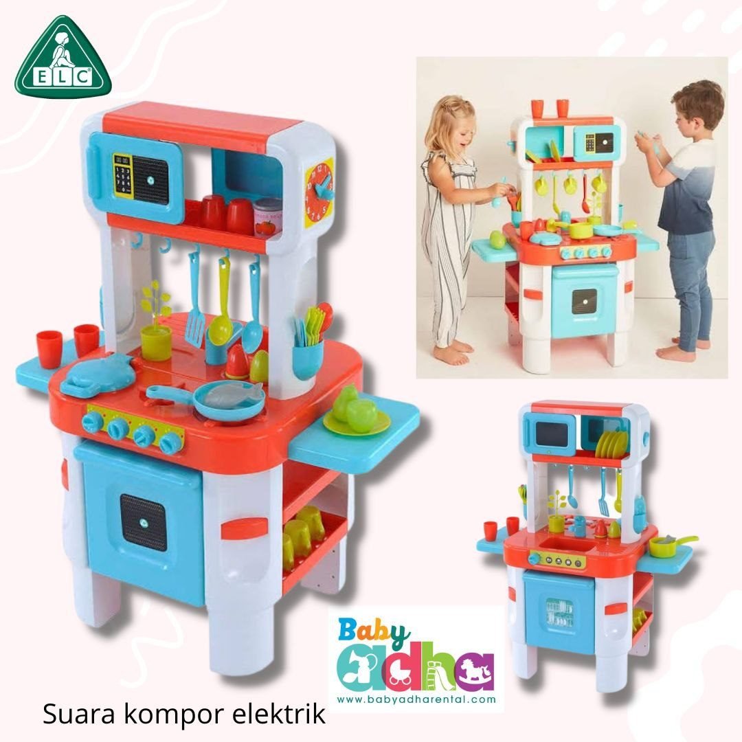 PP ELC LITTLE COOKS KITCHEN BLUE RED