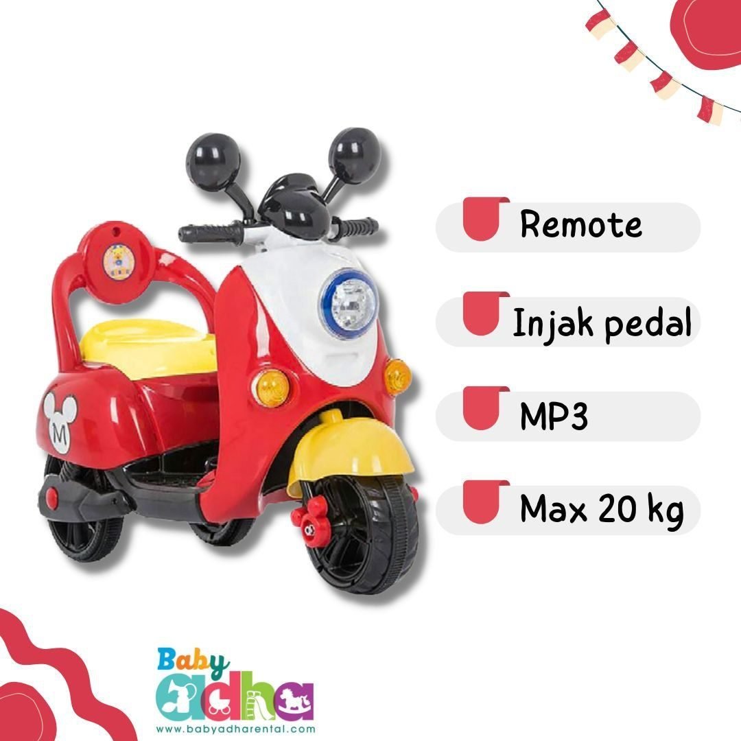 AT MICKEY ACCU TOYS RED