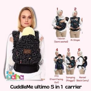 CUDDLEME ULTIMO PACKMAN BLACK