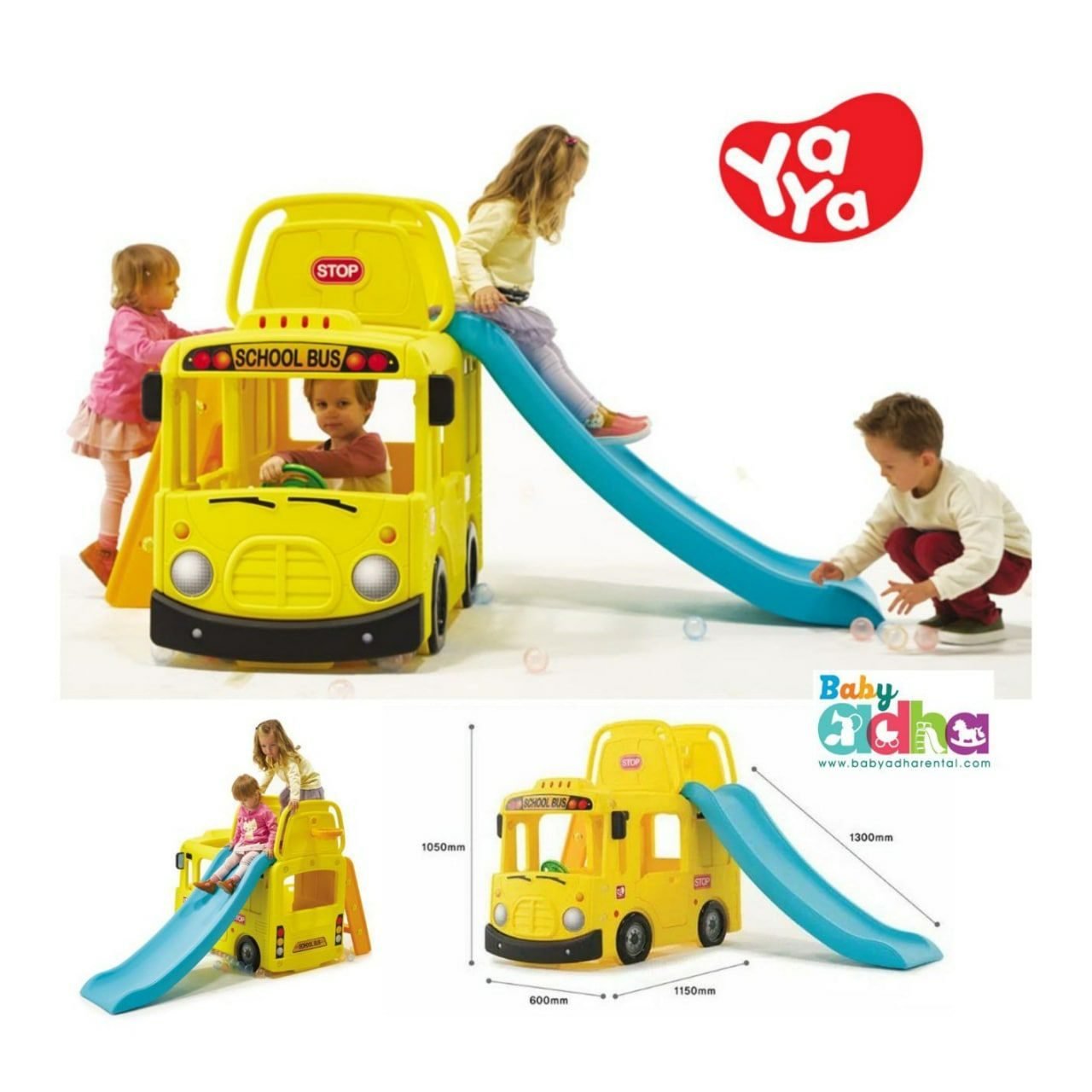 YAYA LANI SCHOOL BUS SLIDE YY07