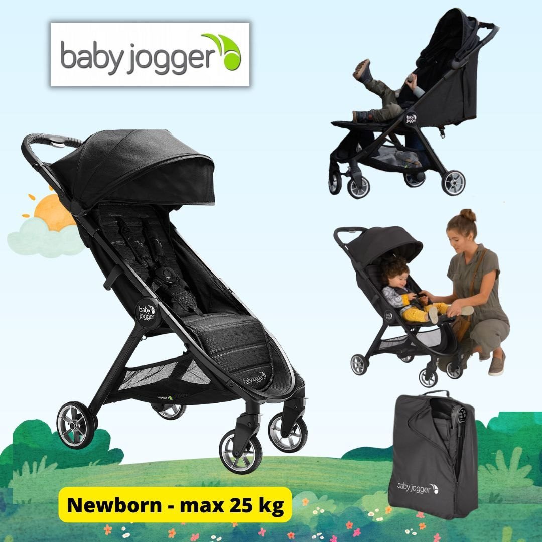 STROLLER BABY JOGGER CITY TOUR 2 BLACK