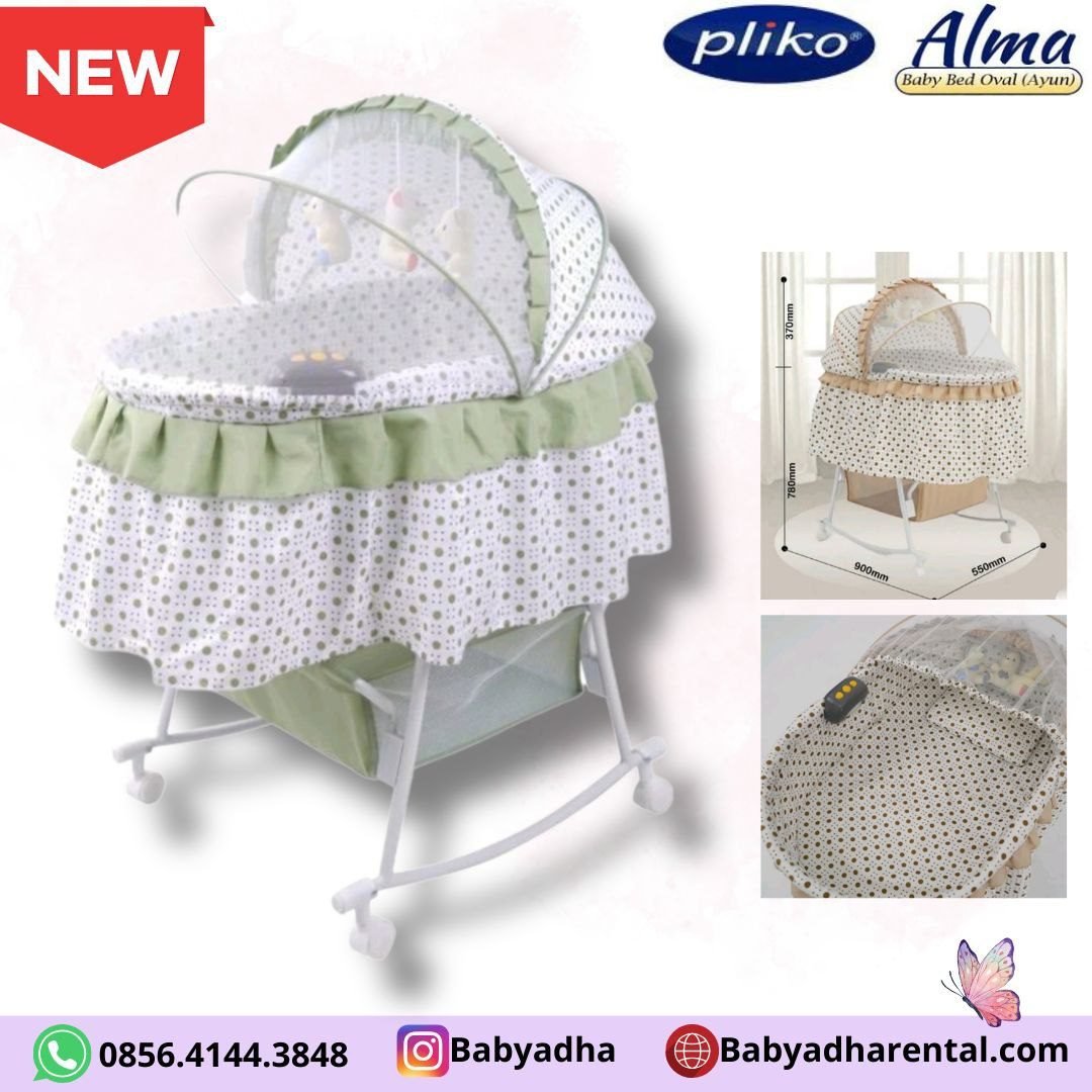 BASSINET PLIKO ALMA OVAL