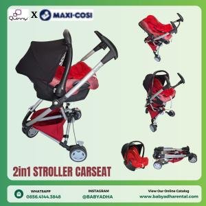 2in1 STROLLER CARSEAT QUINNY x MAXICOSI