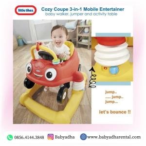 BW LITTLE TIKES COZY COUPE 3 IN 1 MOBILE ENTERTAINER WALKER
