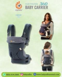 BC ERGO BABY FOUR POSITION 360 DUSTY BLUE