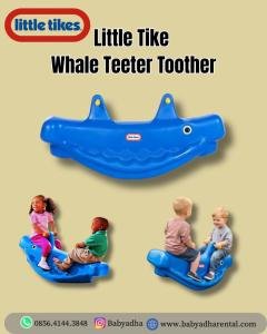 LITTLE TIKES WHALE TEETER TOOTHER BLUE