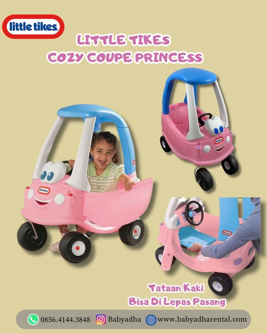 BIKE LITTLE TIKES COZY COUPE PRINCESS