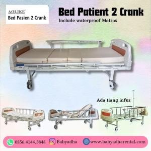 AOLIKE BED PATIENT MANUAL 2 CRANK