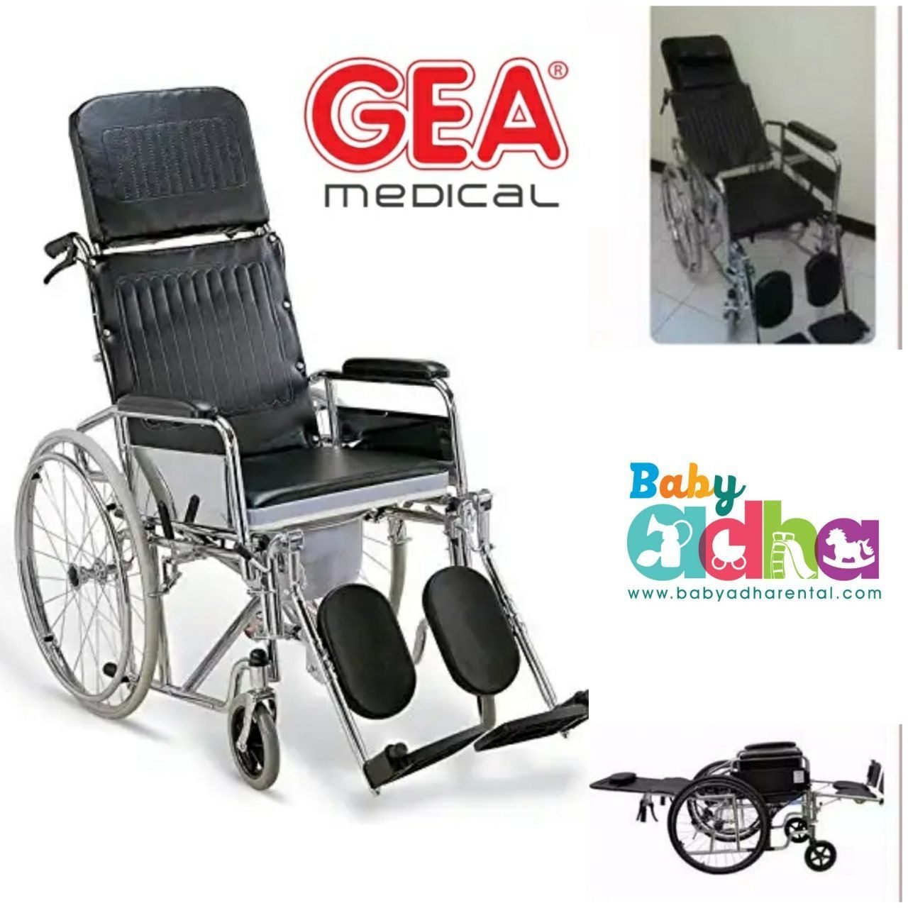 KURSI RODA GEA FS 609 GC