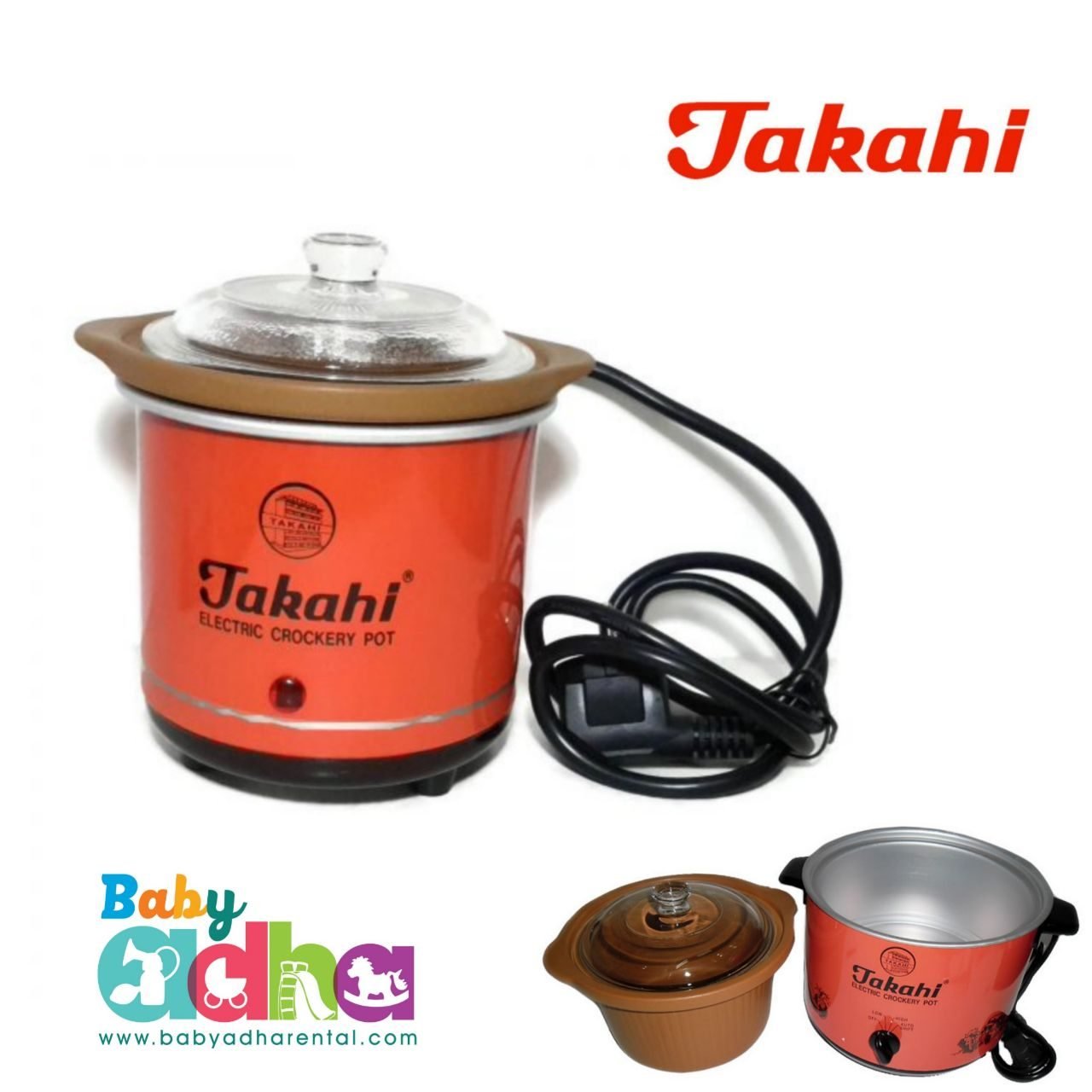 TAKAHI SLOW COOKER ORANGE