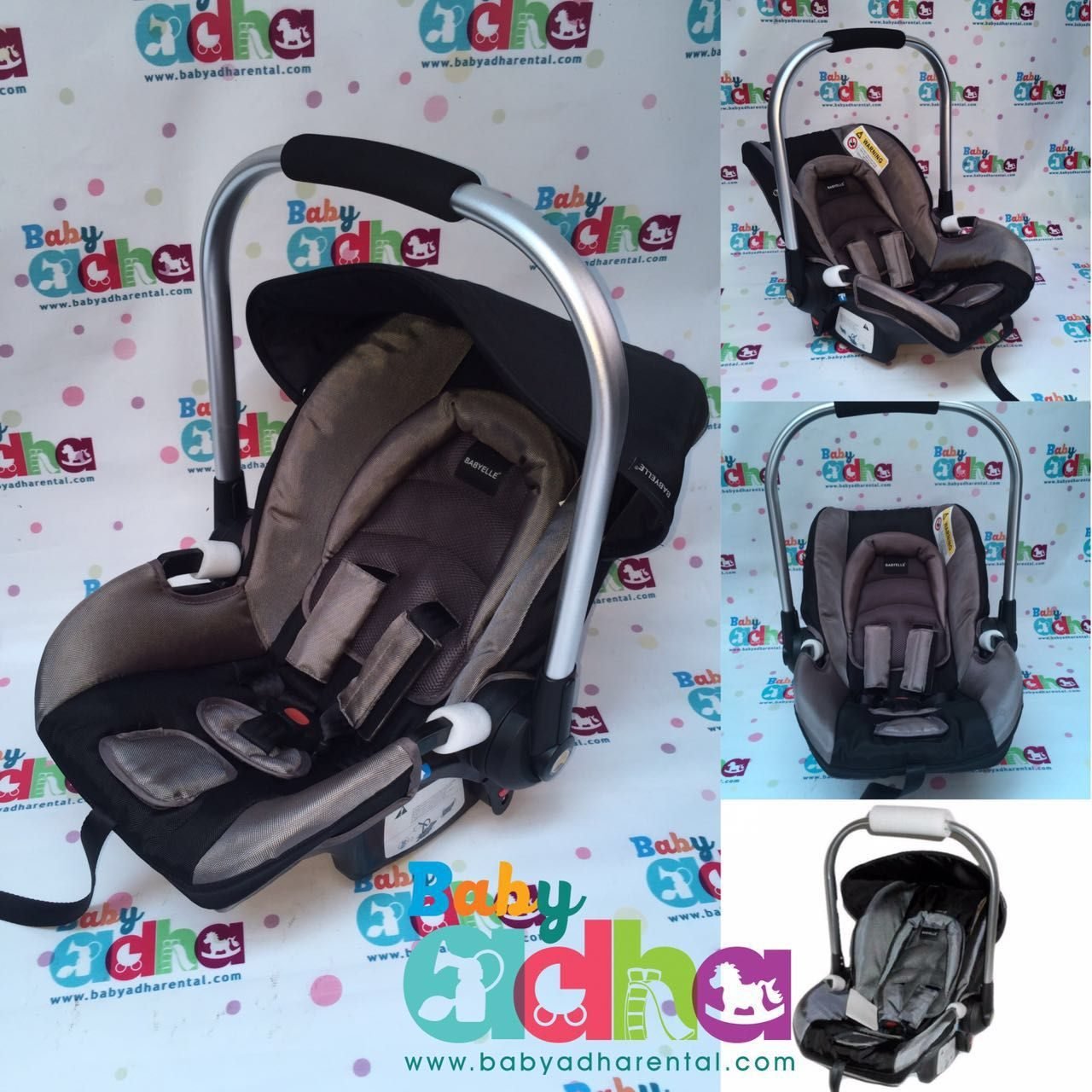 CARSEAT BABYELLE INFANT GREY