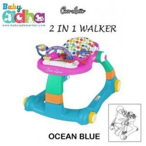 BABY WALKER COCOLATTE 2 IN 1 DELUXE OCEAN BLUE