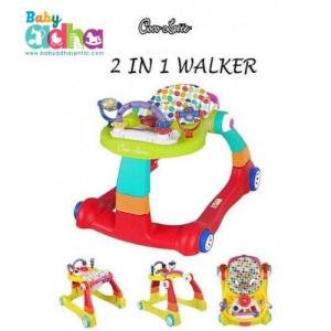 BABY WALKER COCOLATTE 2 IN 1 DELUXE LOVELY RED