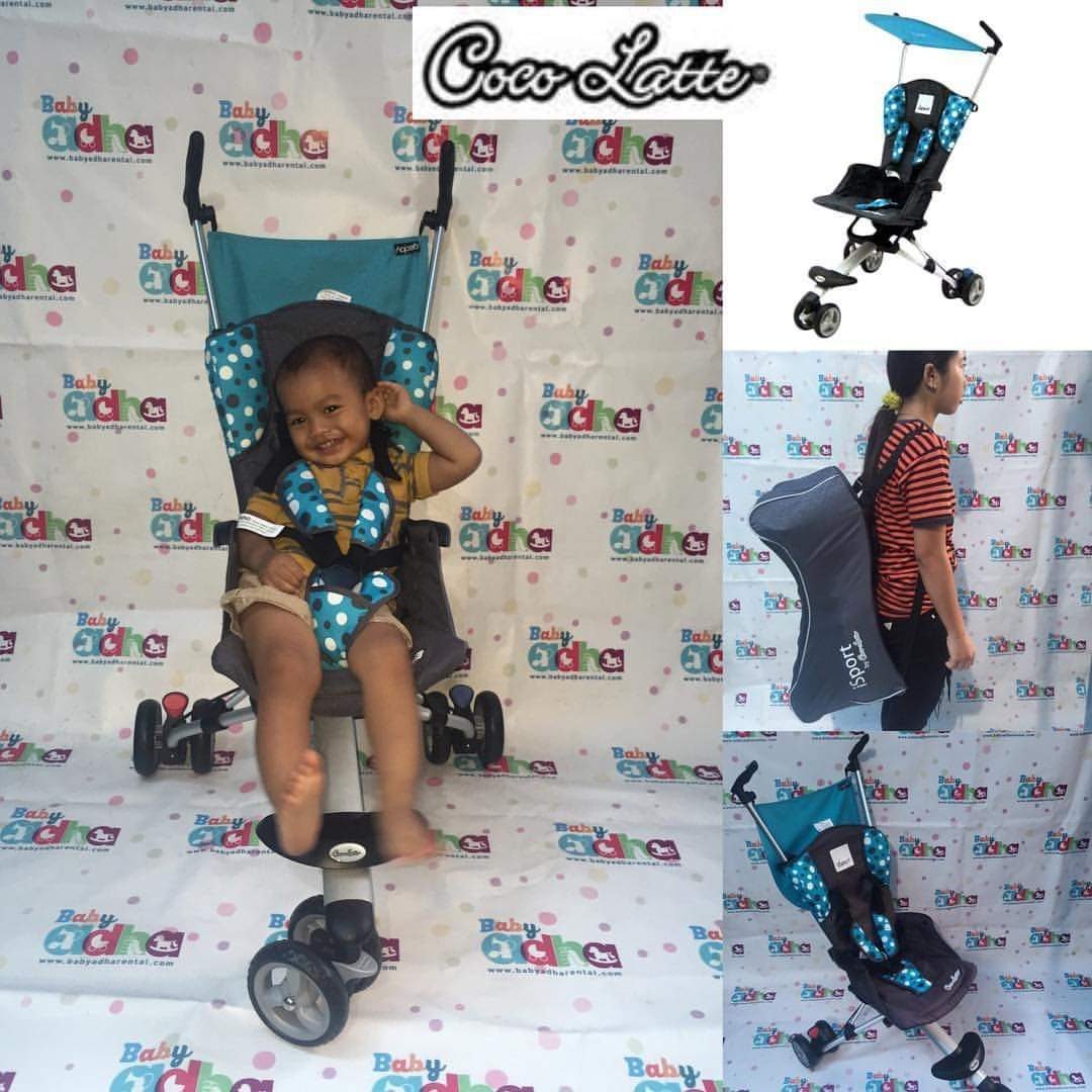 STROLLER COCOLATTE ISPORT POLKA BLUE
