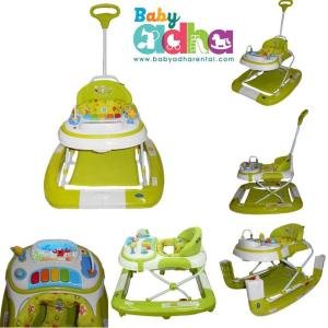 BABY WALKER PLIKO GREEN OCEAN 