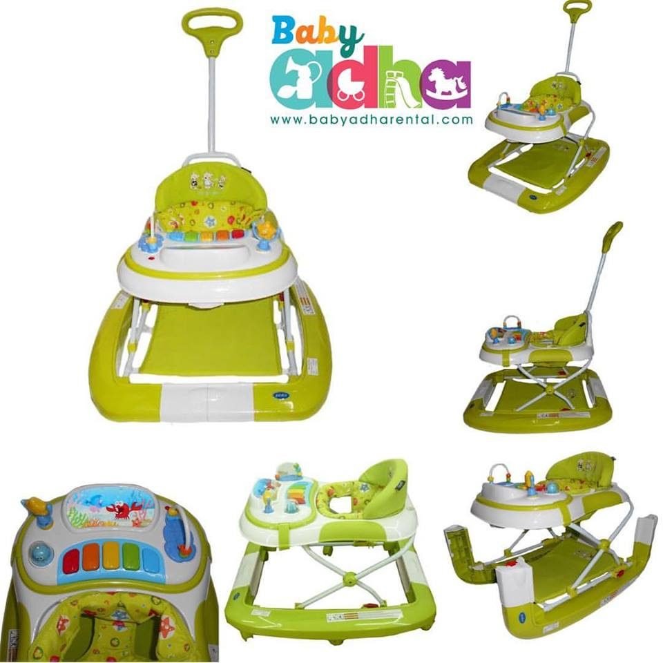 BABY WALKER PLIKO GREEN OCEAN 