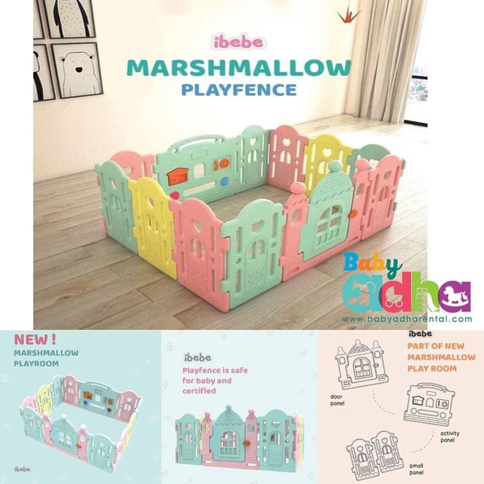 IBEBE MARSHMALLOW PLAYFENCE