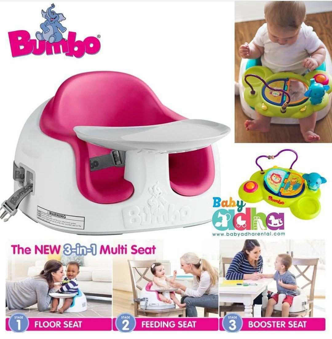 BABY SEAT BUMBO MULTI SEAT PLAYTOP SAFARI MAGENTA