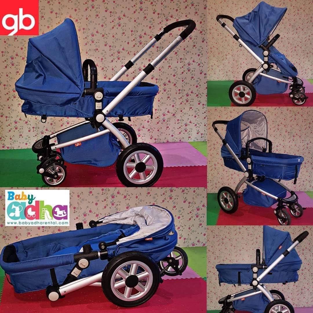 STROLLER GB PRAM BLUE