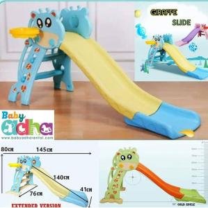 ADHA GIRAFFE SINGLE SLIDE BLUE