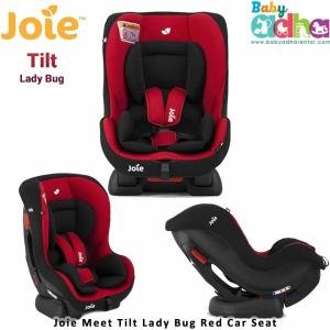 CARSEAT JOIE MEET TILT LADY BUG RED