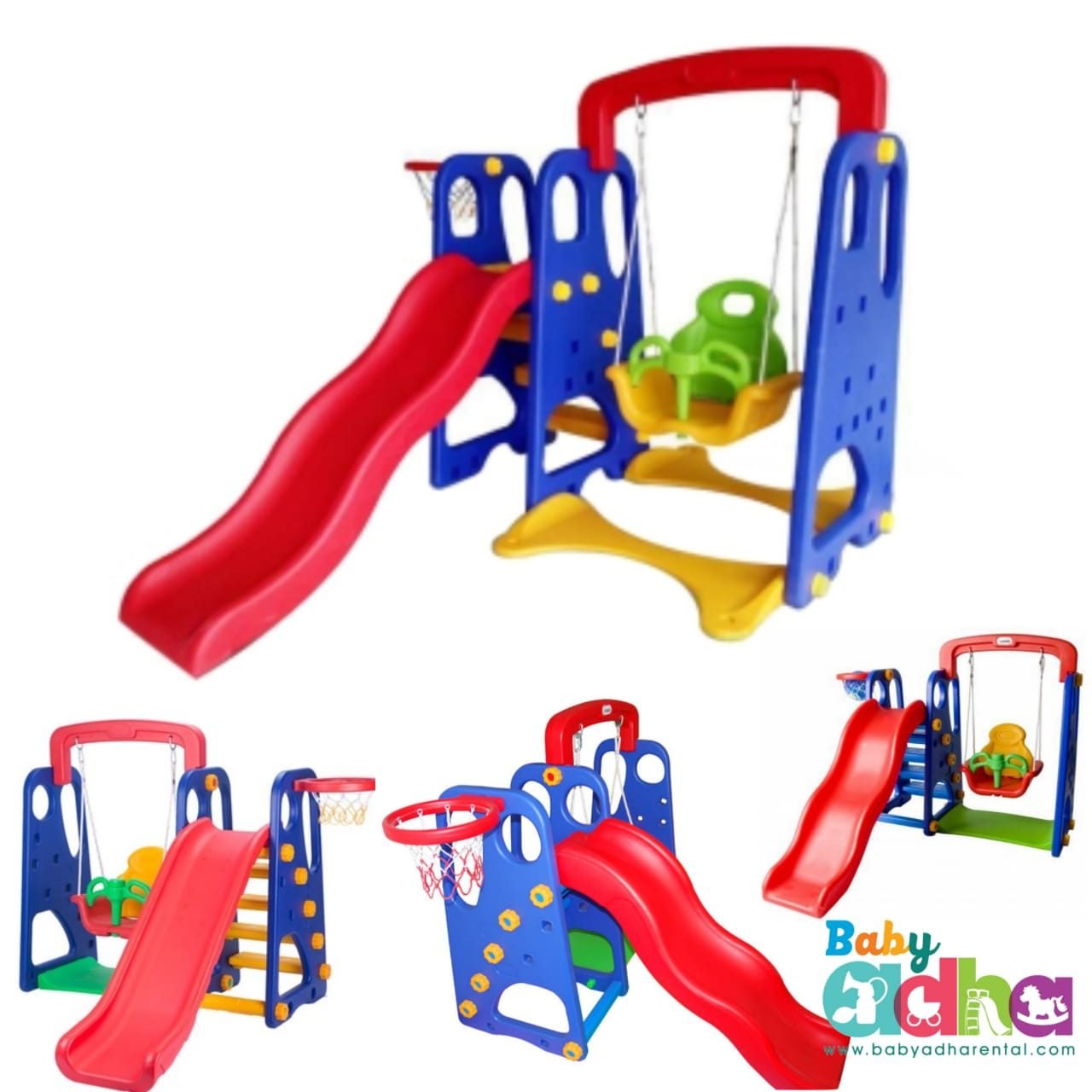 SNS PASO BLUE RED SLIDE N SWING