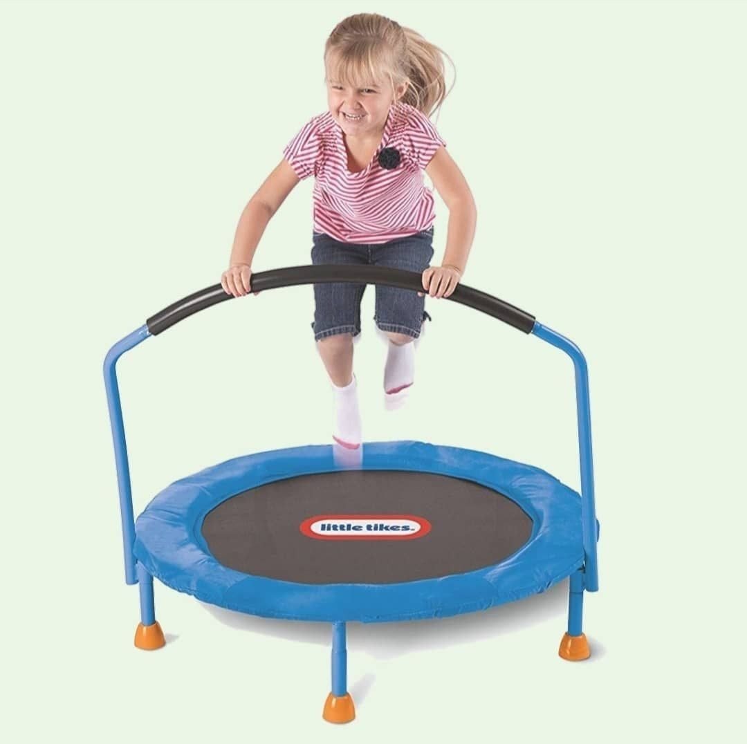 LITTLE TIKES TRAMPOLIN JUNIOR BLUE