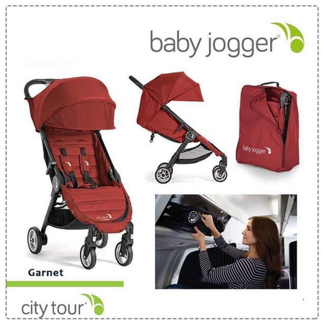 STROLLER BABY JOGGER CITY TOUR GARNET