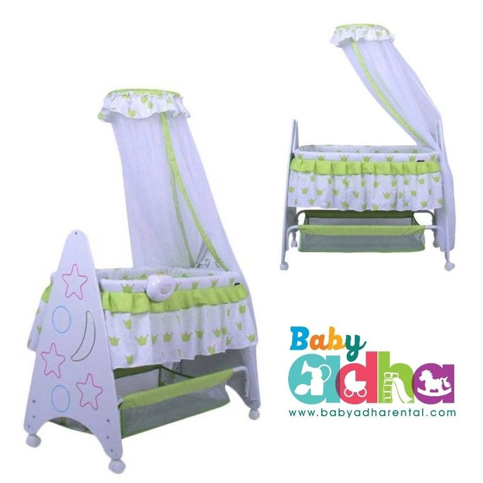 BASSINET PLIKO DELUXE GREEN 3