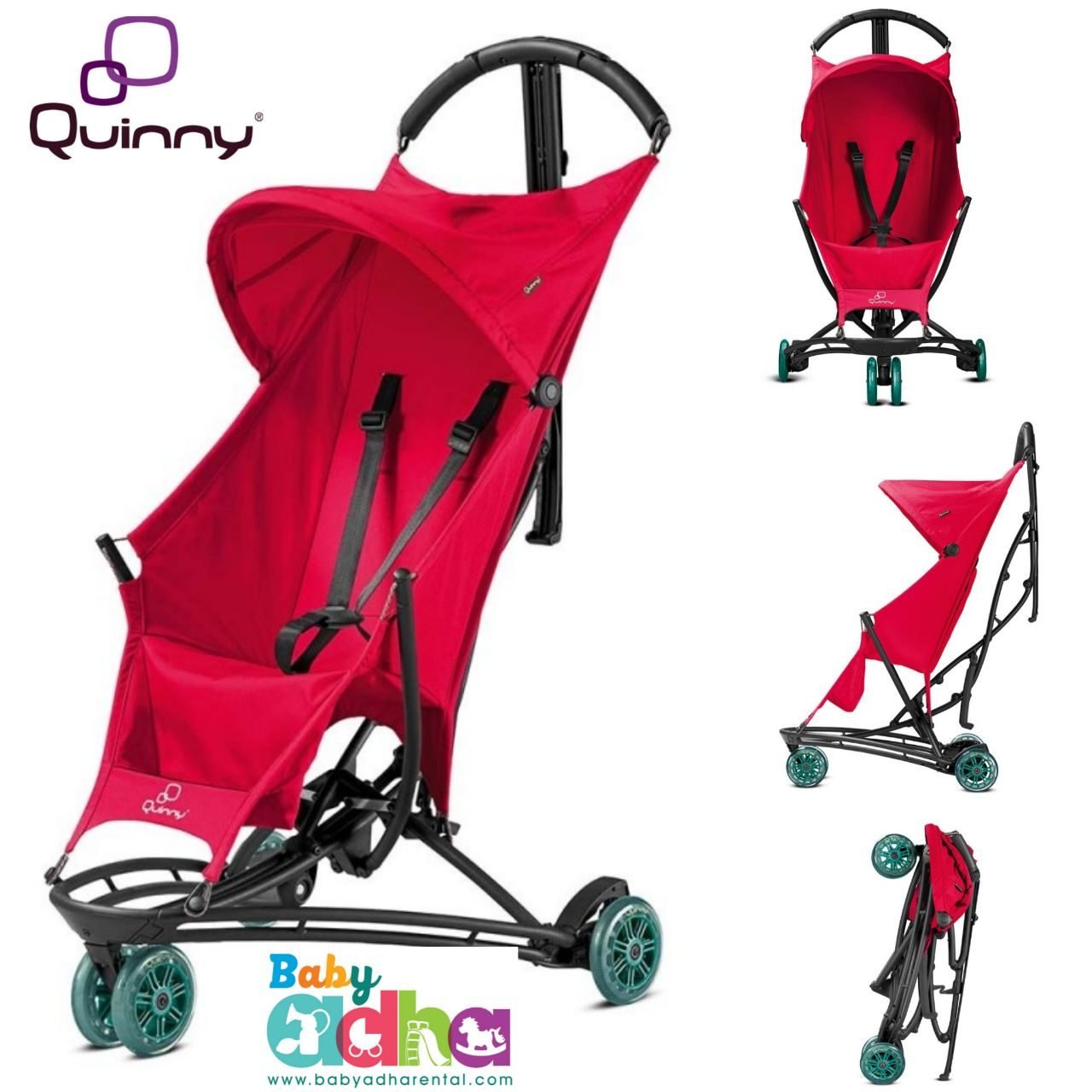 STROLLER QUINNY YEZZ BOLD BERRY
