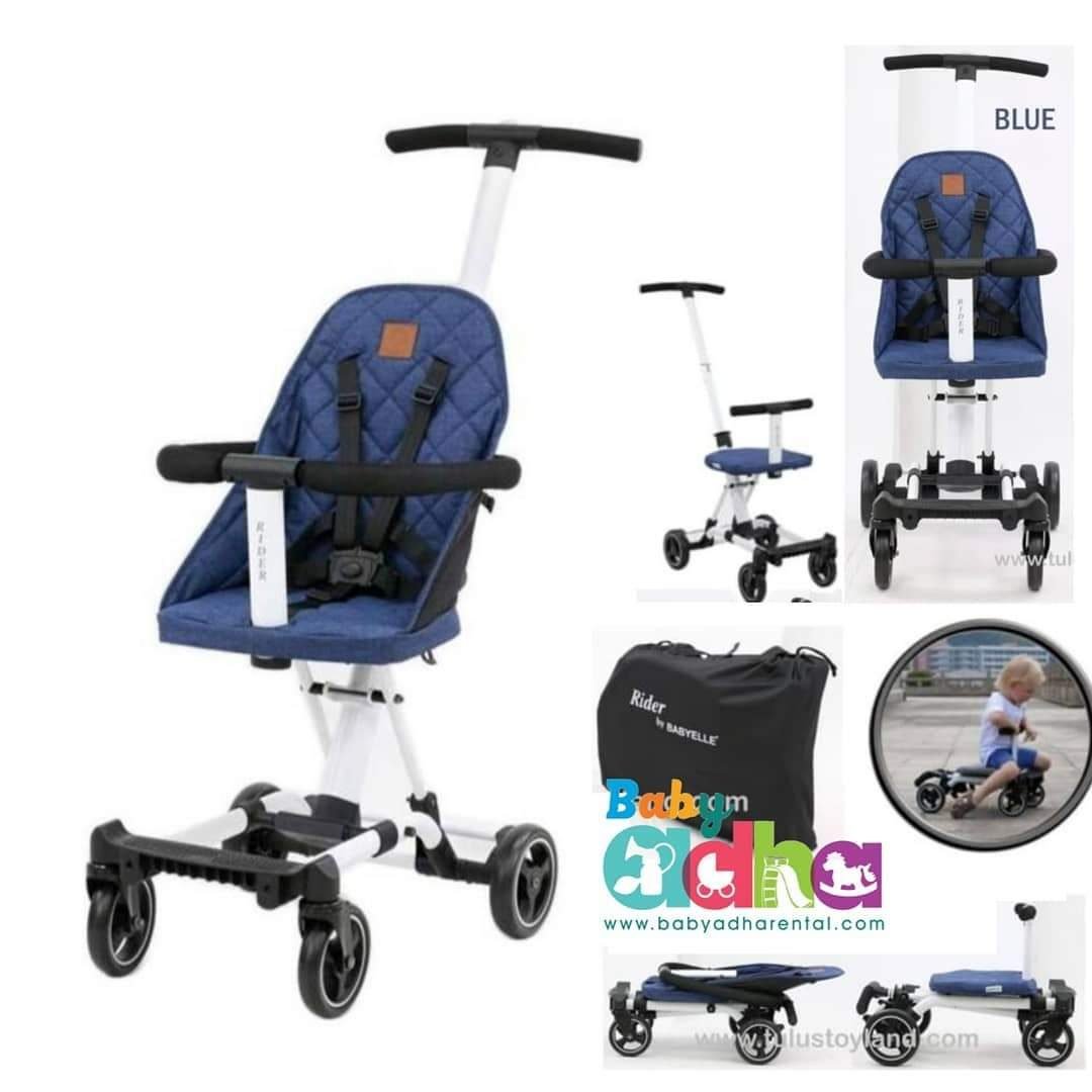 STROLLER BABYELLE CONVERTIBLE RIDER BLUE
