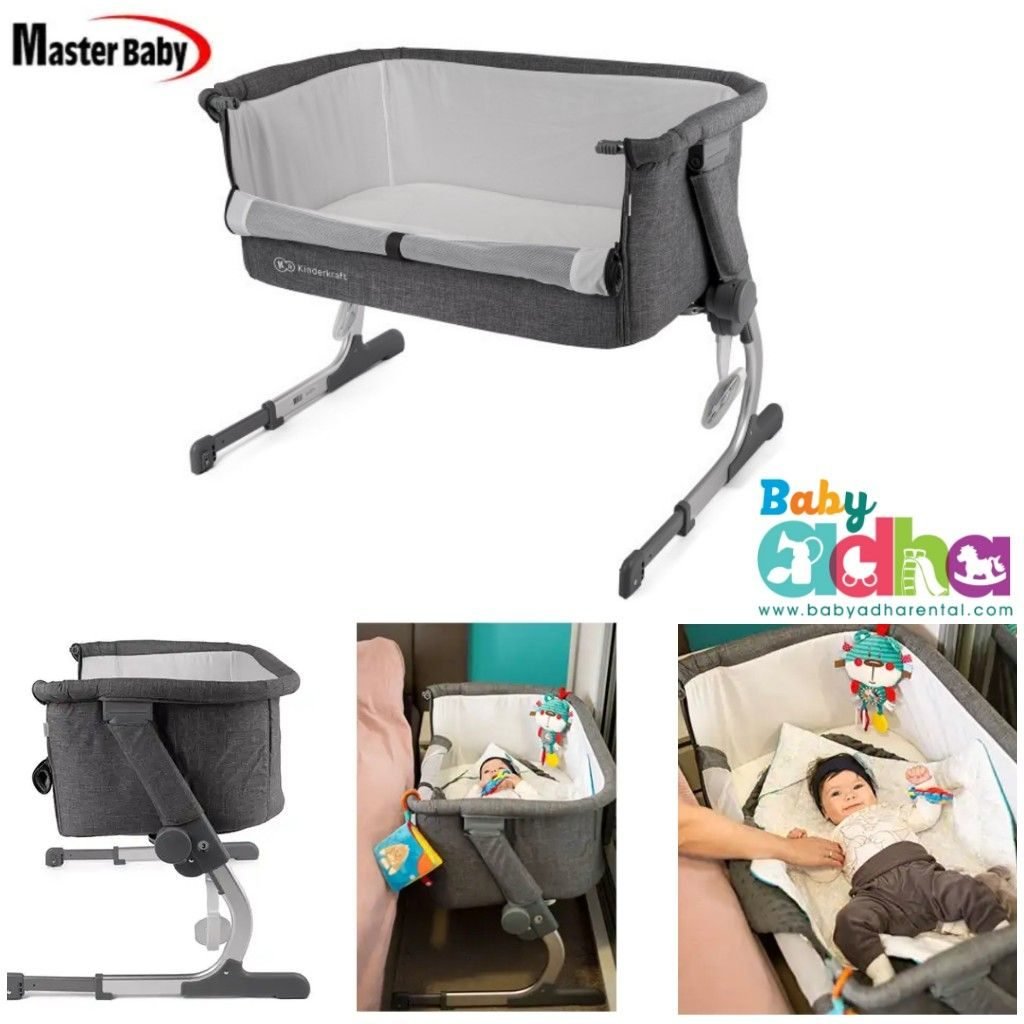 BOX MASTER BABY BEDSIDE CRIB
