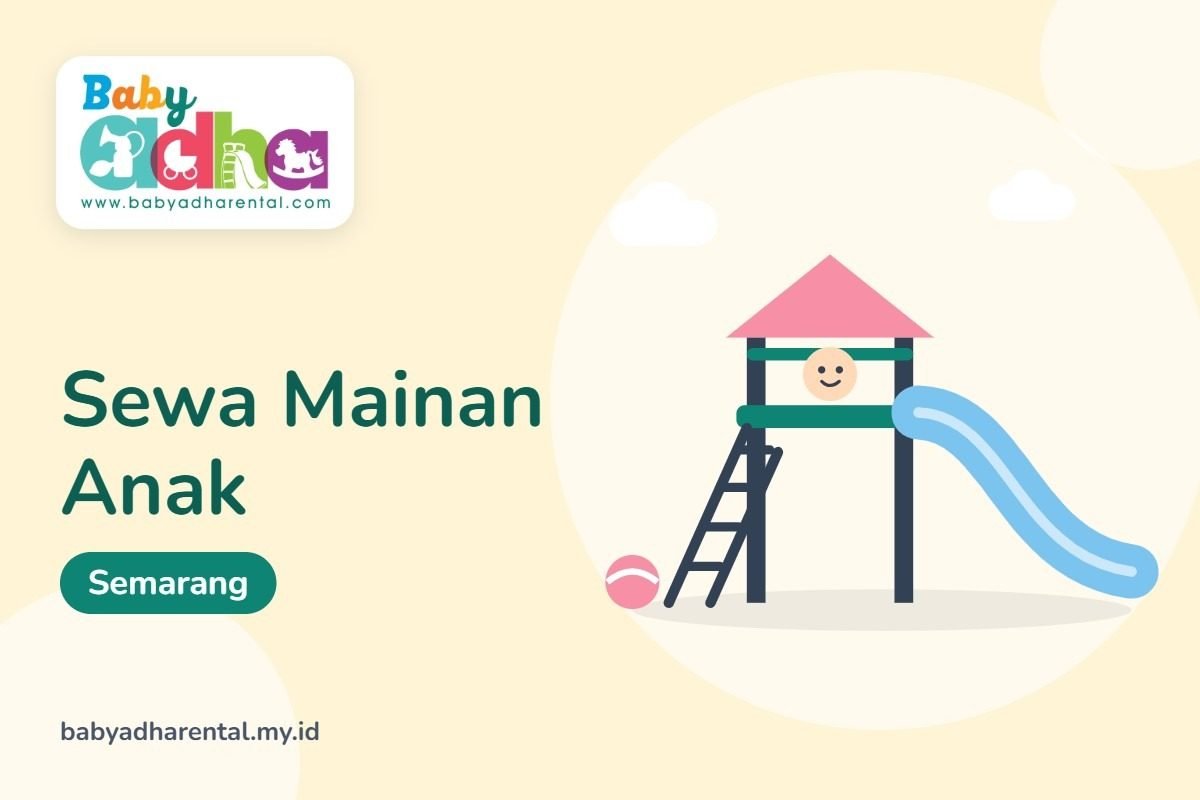 Sewa Mainan Anak di Semarang: Perosotan dan Playhouse di Rumah